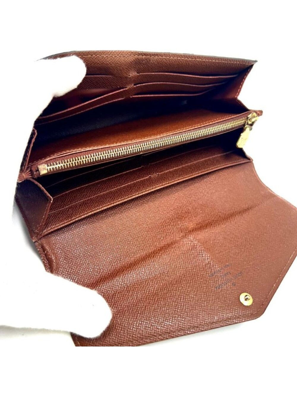 Louis Vuitton Monogram Portefeuille Sarah Wallet - Picture 9 of 16